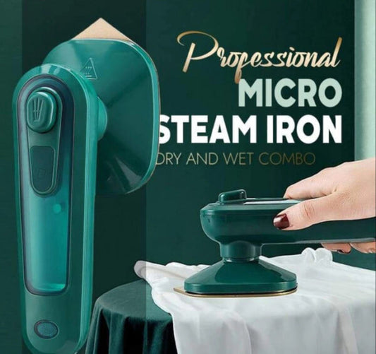 Professional Micro Steam Iron Handheld Household Portable Ironing Machine Garment Steamer