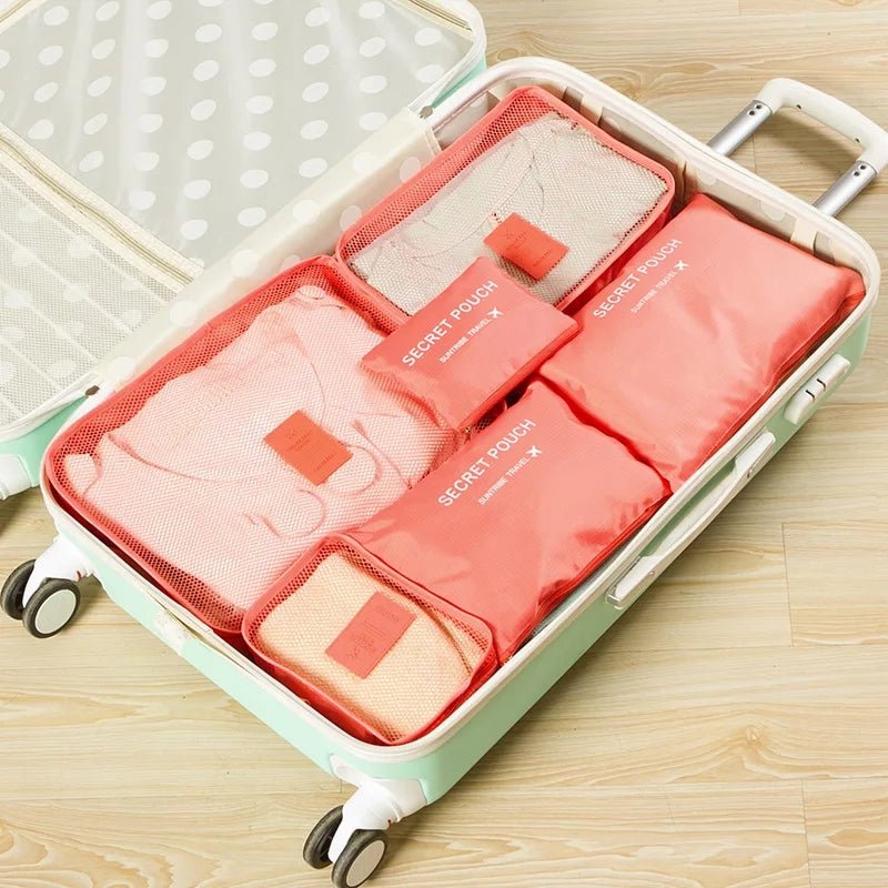 6 Pieces Travel Bags