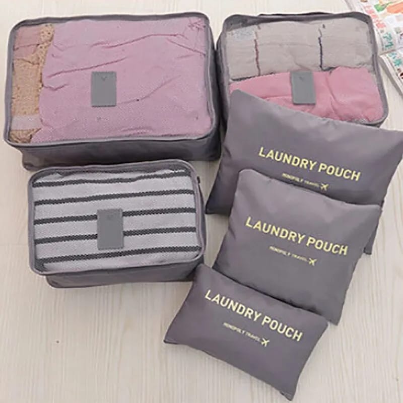 6 Pieces Travel Bags