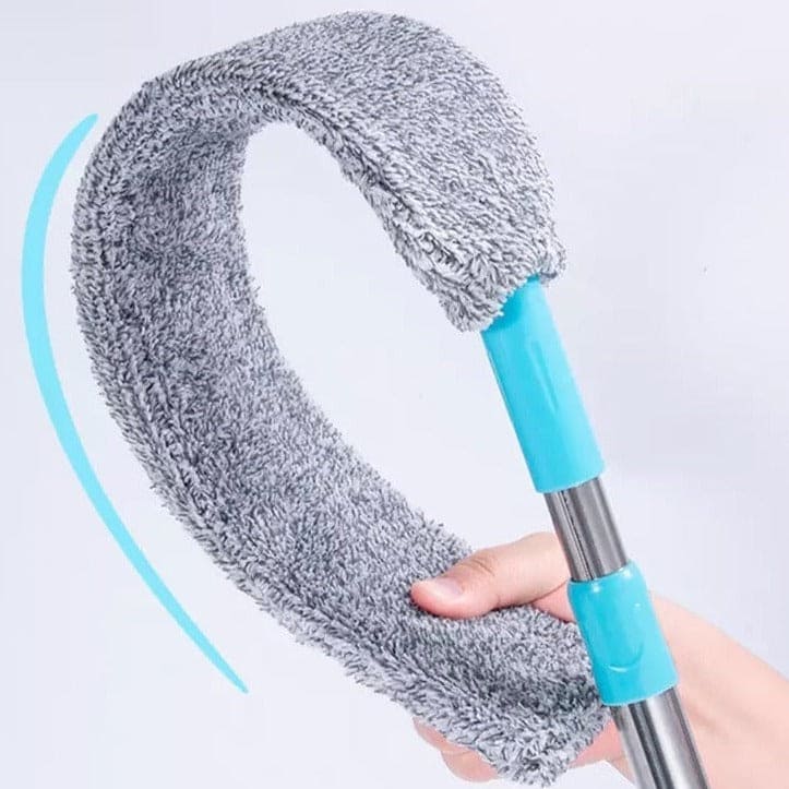 Long Handle Cleaning Duster for Household Dusting and Bed Bottom Fur Removal